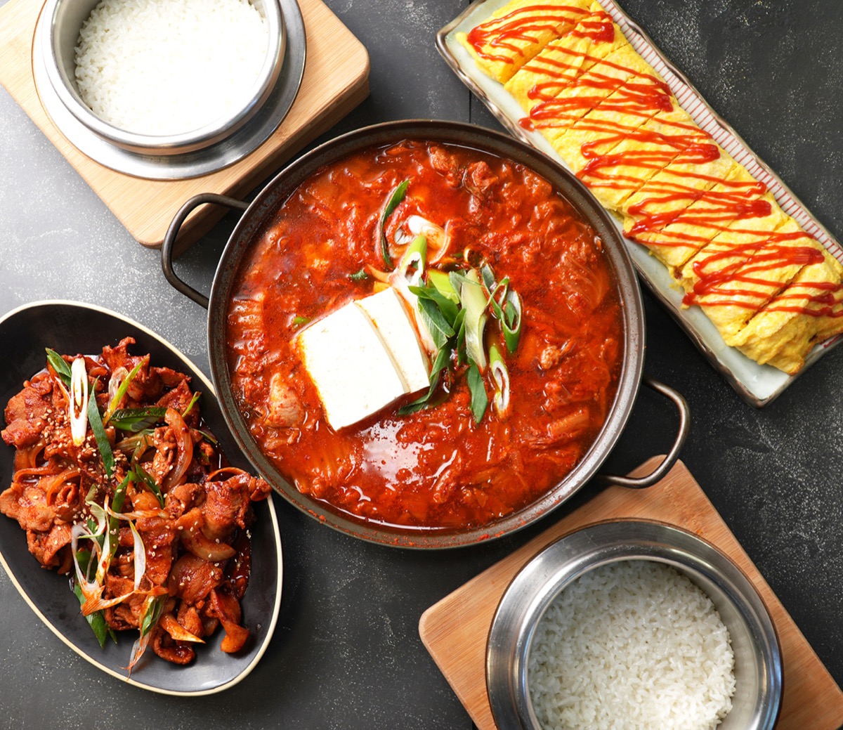 오늘도풍년 아산음봉본점 풍년특선 상차림과 왕계란말이