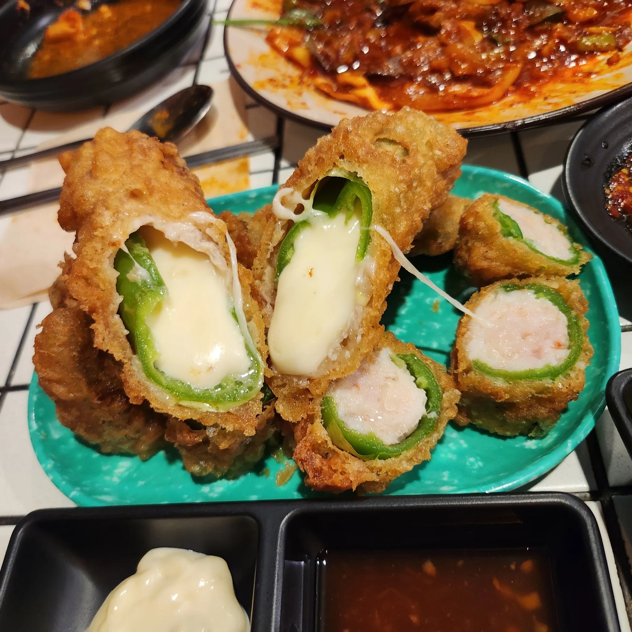 연신내 오름집 치즈 고추튀김