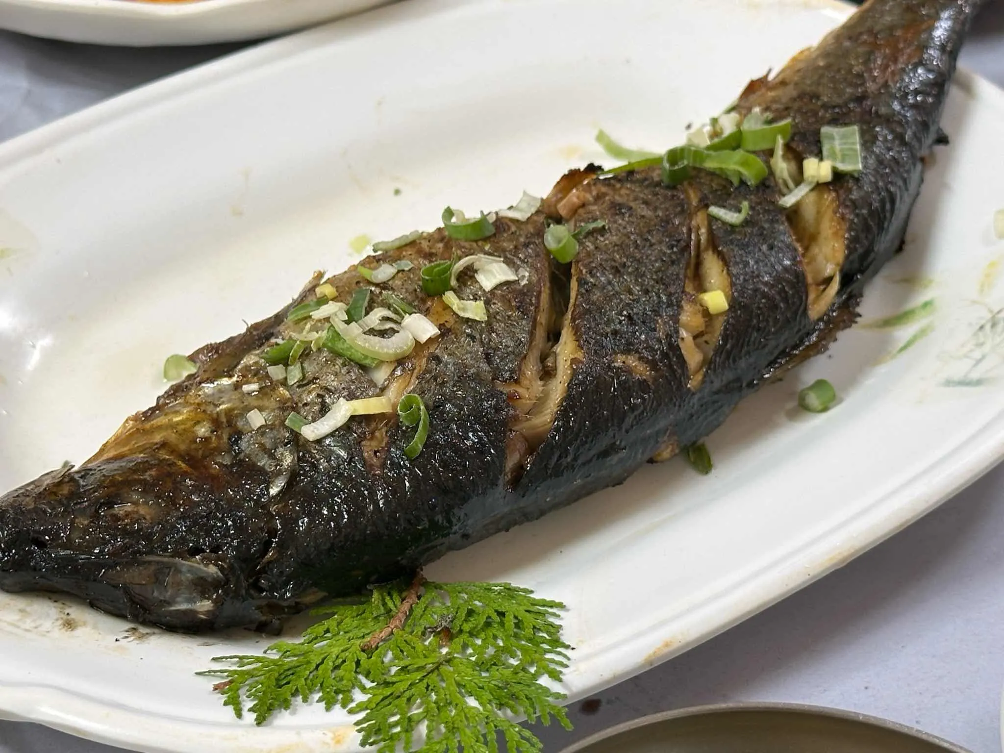 해남 천일식당의 생선구이 반찬